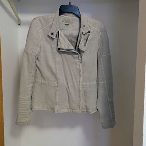 Lucky Brand Women's Utility Jacket in Grey Size Xs